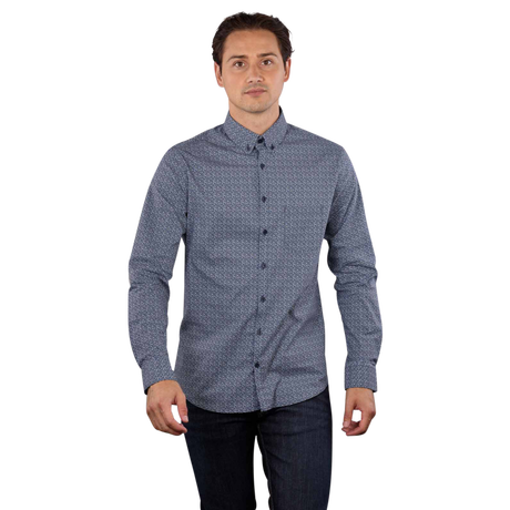BRAX Daniel Button Down Brusttaschenhemd  