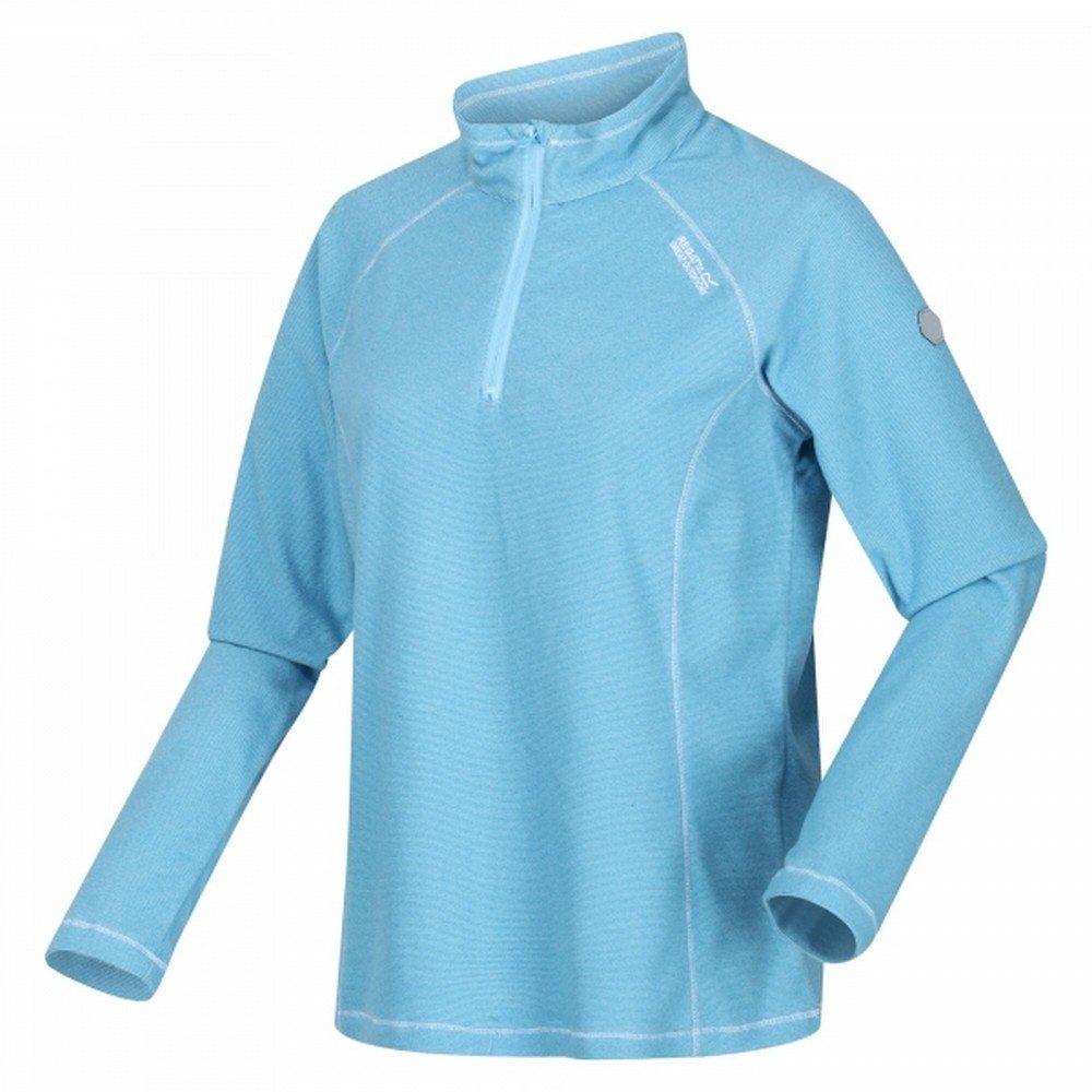 Image of Great Outdoors Fleecetop Montes Mit 14reißverschluss Damen Himmelblau 44