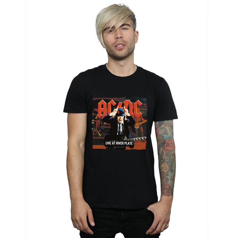 AC/DC Live At River Plate Columbia Records T-Shirt  