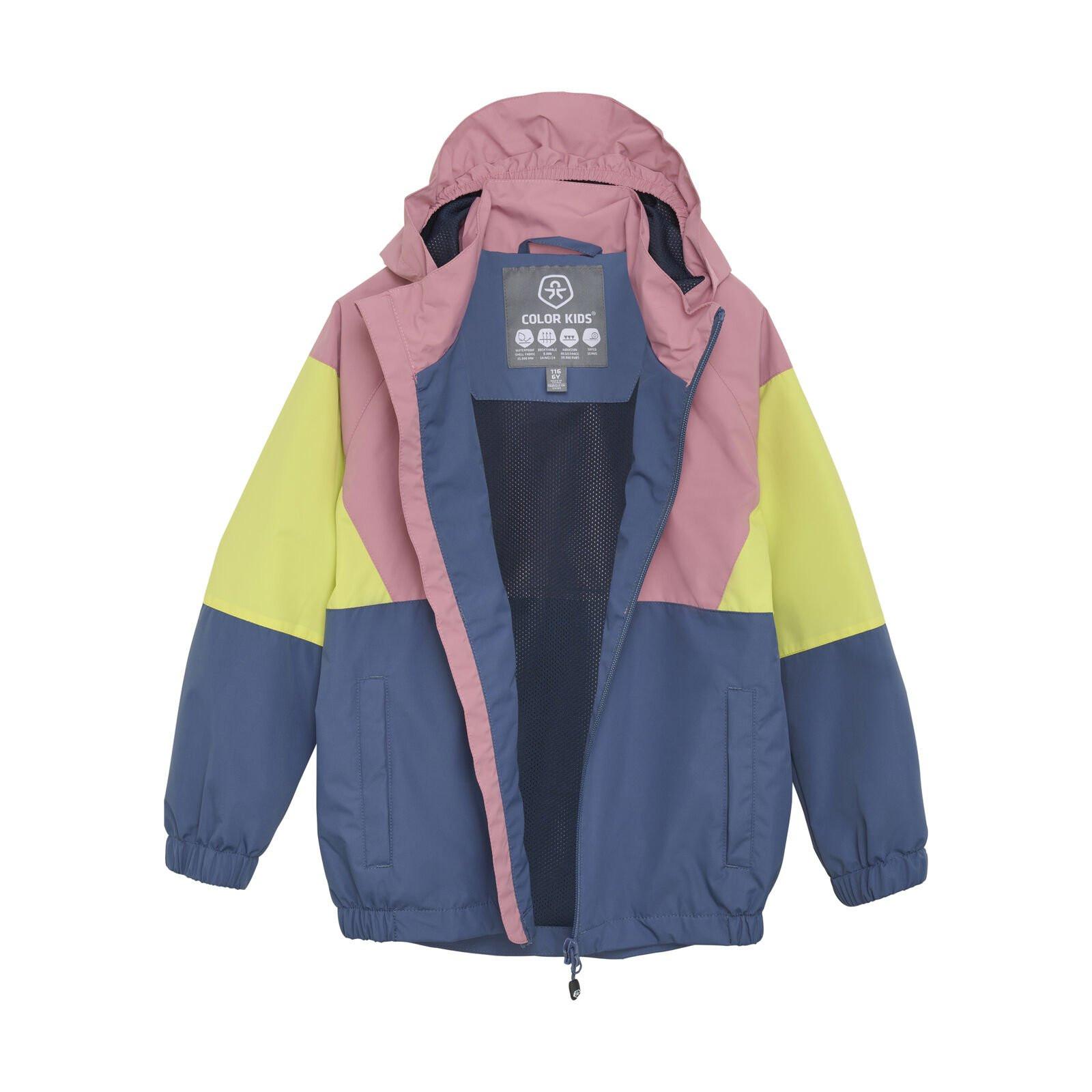 Color Kids  Regenjacke Colorblock Foxglove 