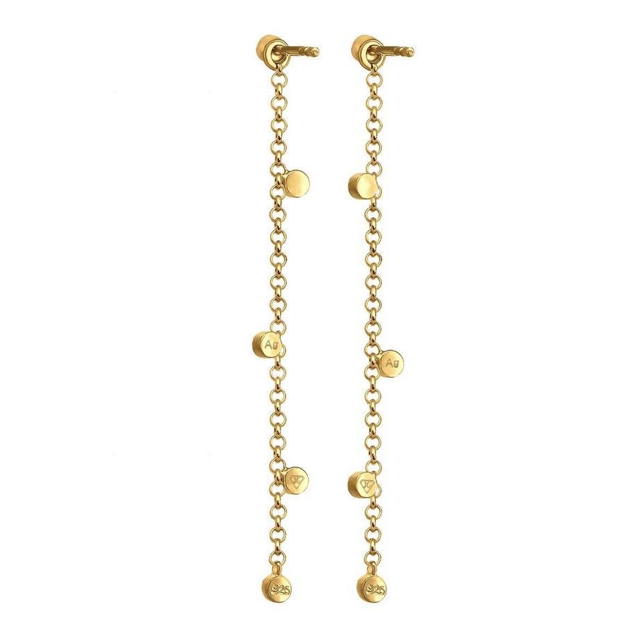 Elli  Ohrringe Hänger Geo Kristalle 