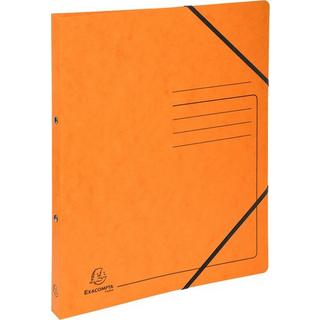 Exacompta EXACOMPTA Ringhefter 2.0cm 542554E orange, Gummiband, 2-Ring A4  