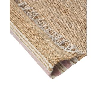 Beliani Teppich aus Jute Boho MIRZA  