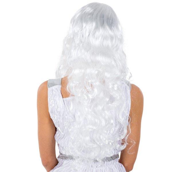 Tectake  Perruque d'ange blanc 