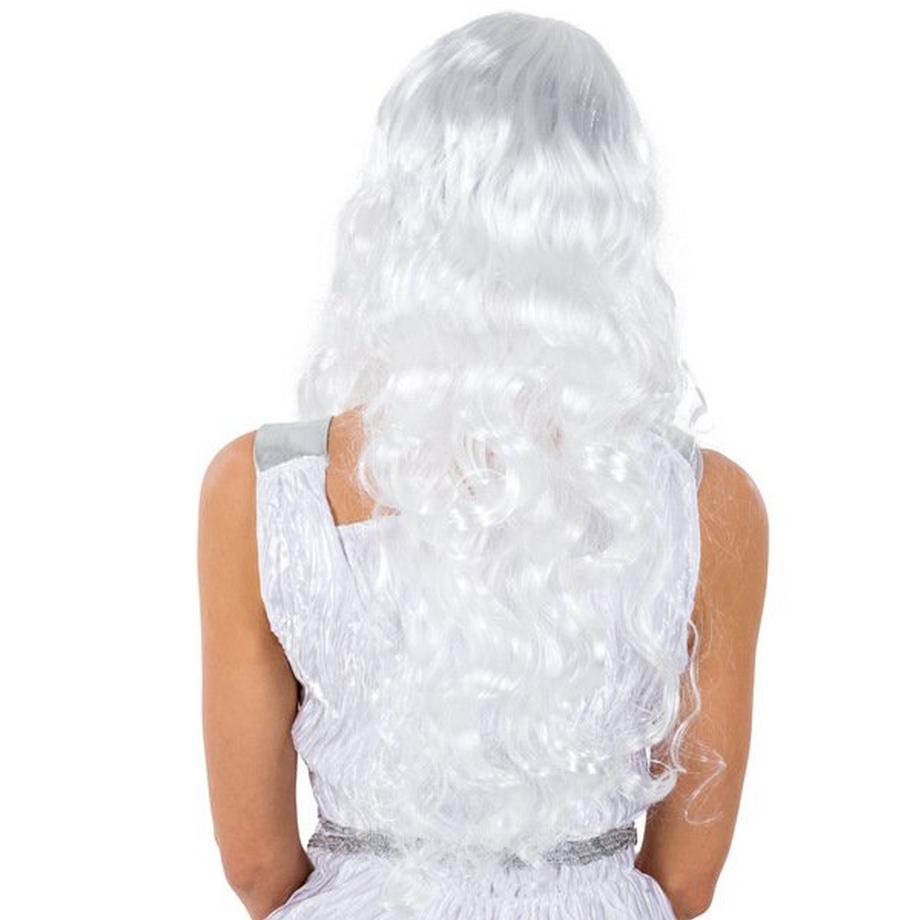 Tectake  Perücke Engel Weiß 