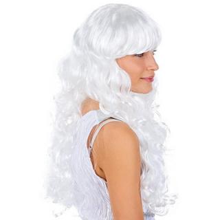 Tectake  Perruque d'ange blanc 
