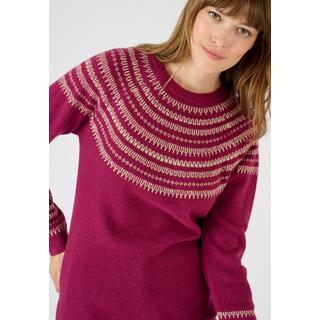 Damart  Glänzender Jacquard-Pullover 