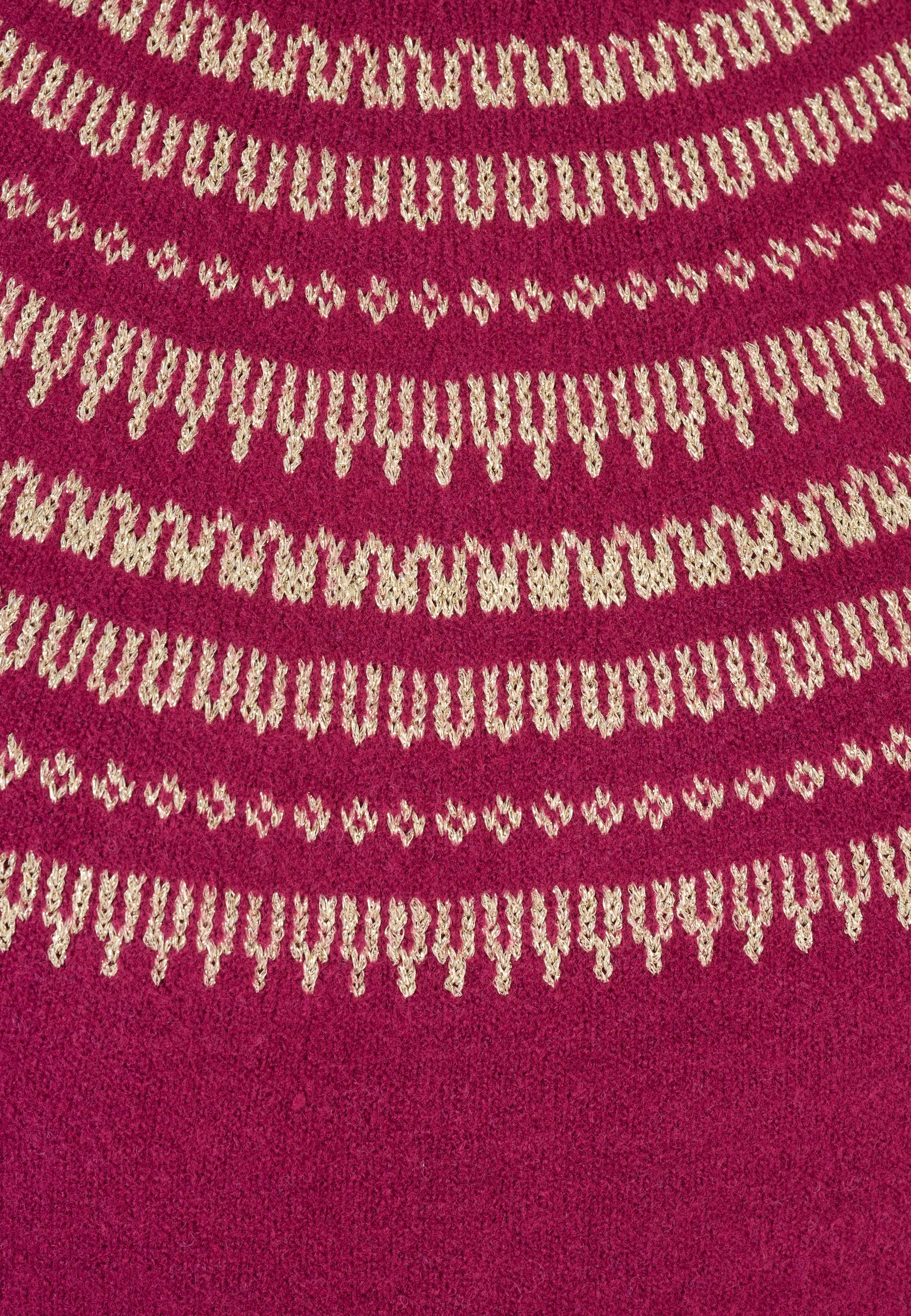 Damart  Glänzender Jacquard-Pullover 