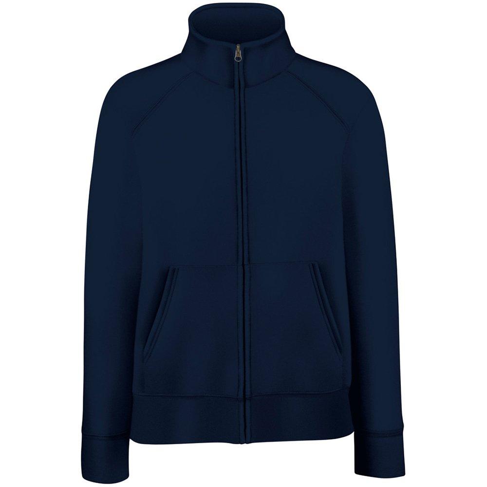 Image of Ladyfit Fleecesweatshirtjacke Damen Marine XS