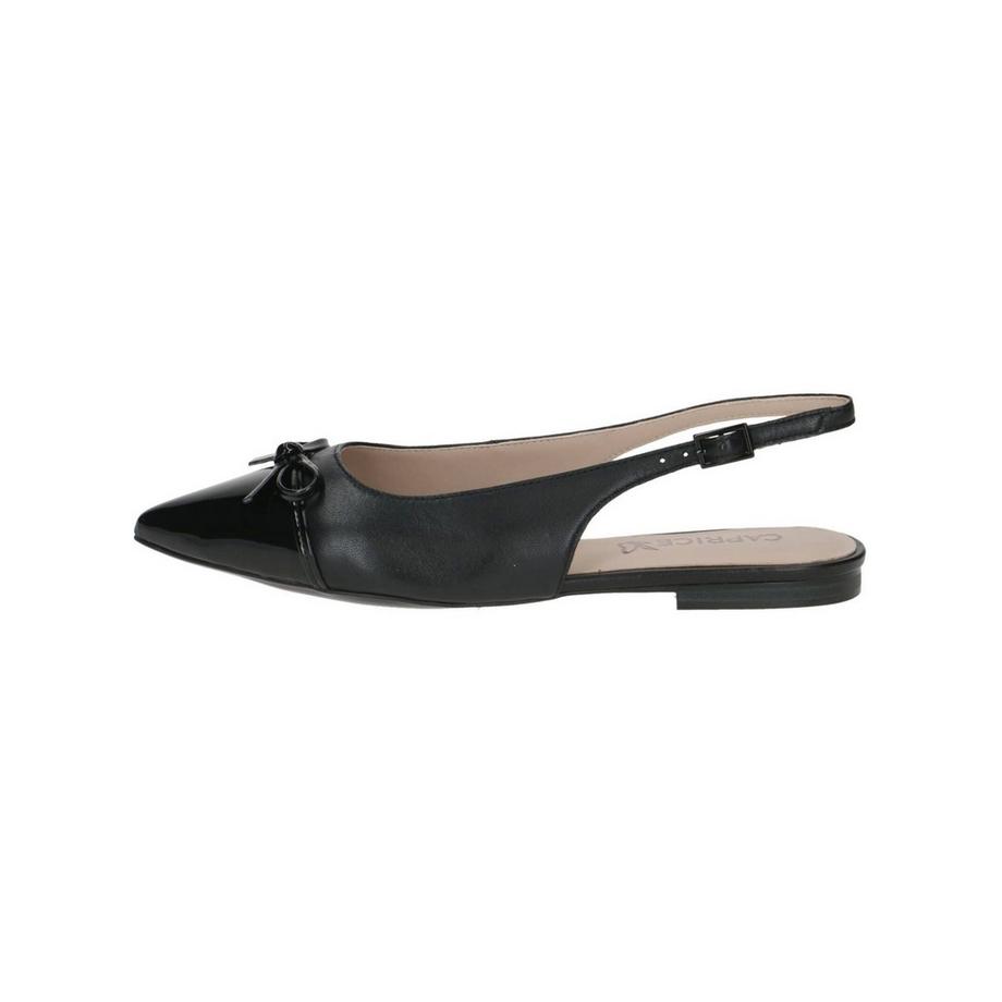 CAPRICE Slingback Ballerinas mit Schleifendetail  