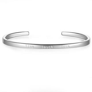 Glanzstücke München  Armreif live laugh love 