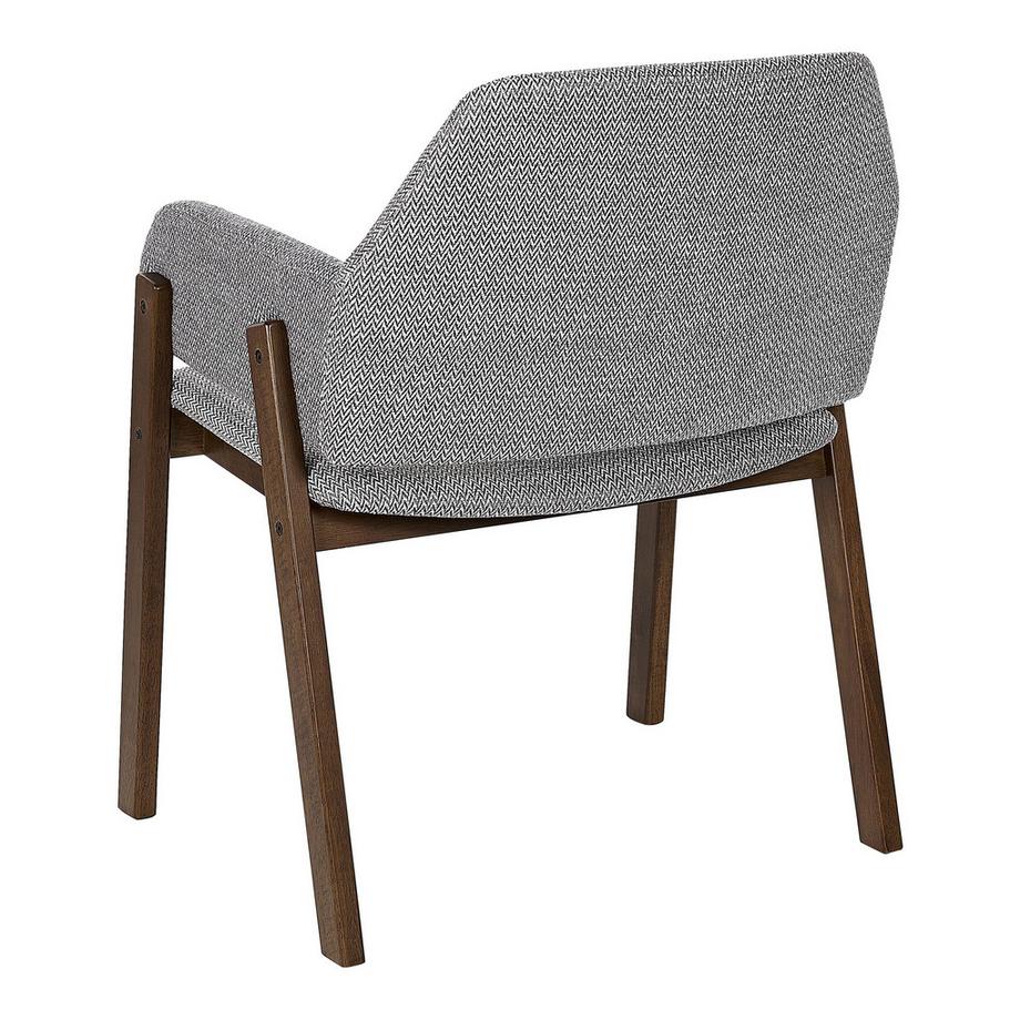 Beliani Set di 2 sedie da pranzo en Tessuto Retrò ALBION  