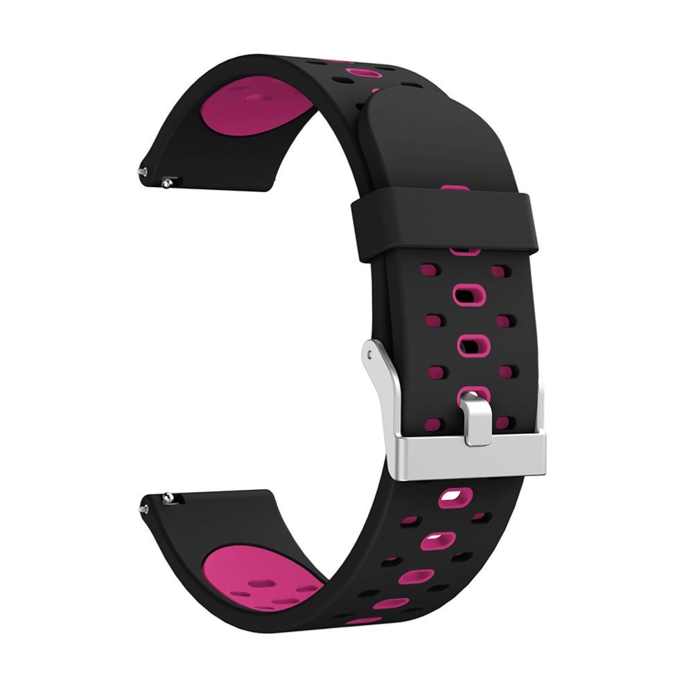 Cover-Discount  20Mm Silicone Bracelet De Remplacement Bi-Color 