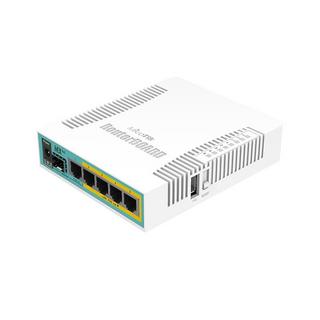 MikroTik  hEX PoE Kabelrouter Weiß 