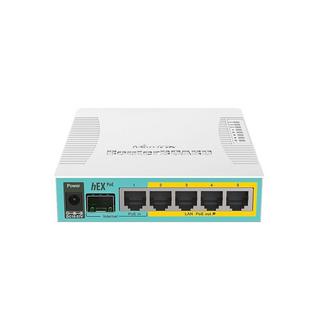 MikroTik  hEX PoE Kabelrouter Weiß 