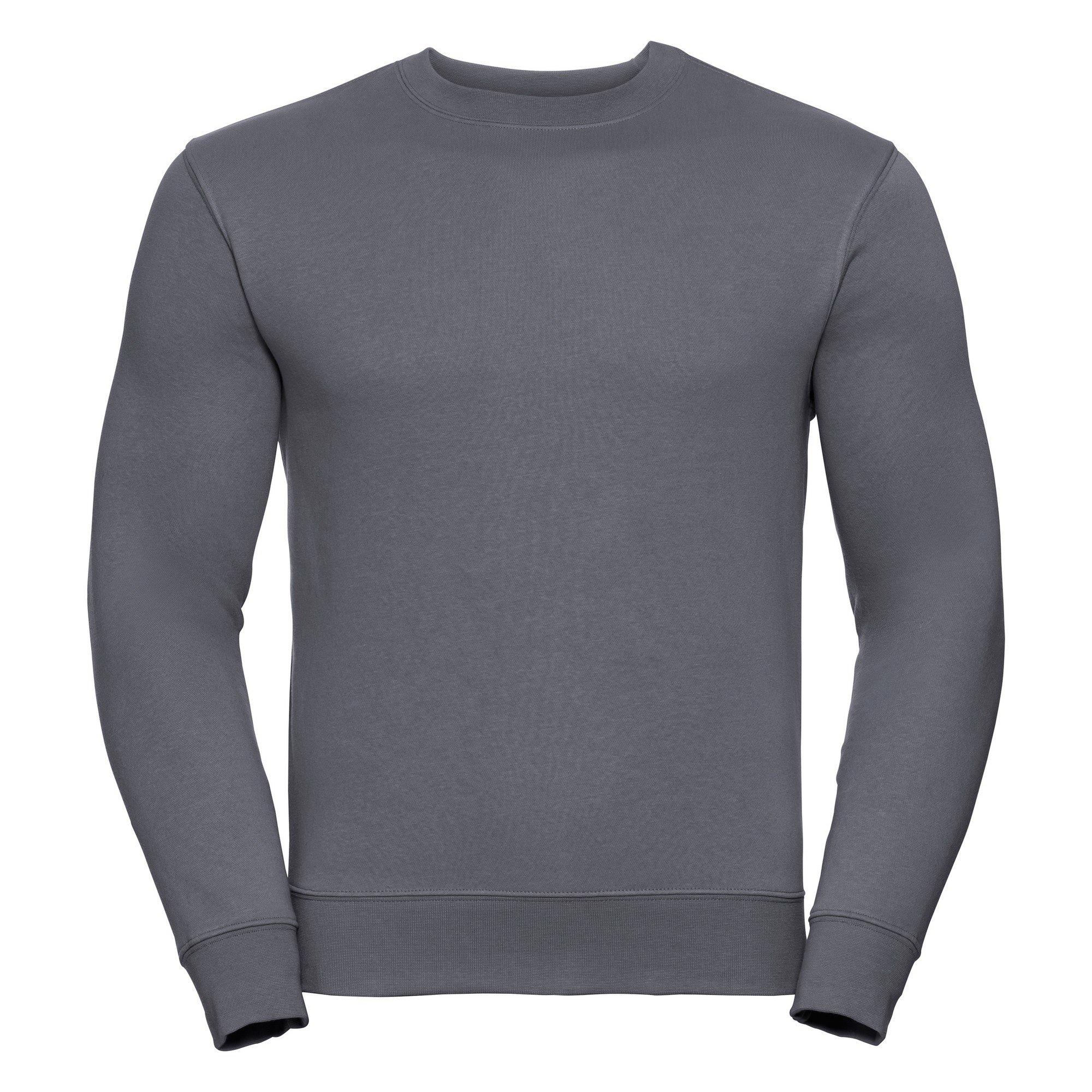 Image of Authentic Sweatshirt (schlanker Cut) Herren Grau L