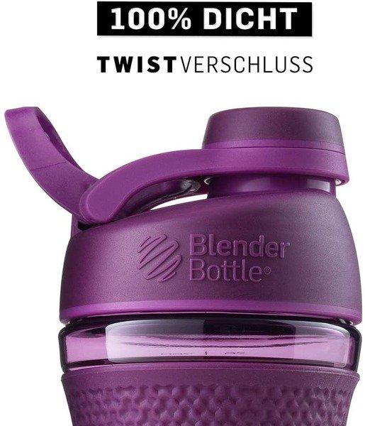 Blender Bottle  28oz / 820ml BlenderBottle SportMixer Twist, Plum 