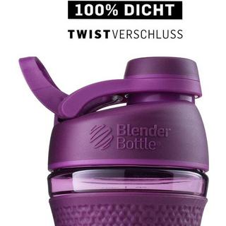 Blender Bottle  28oz / 820ml BlenderBottle SportMixer Twist, Plum 