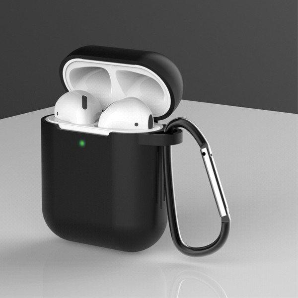 Image of Airpods 1 2 - Silikoncase Schutzhülle Unisex Schwarz