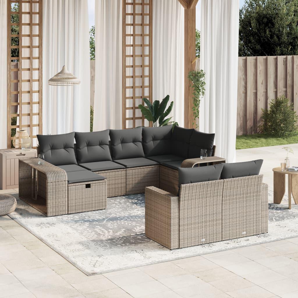 VidaXL Garten sofagarnitur poly-rattan  