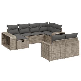 VidaXL Garten sofagarnitur poly-rattan  