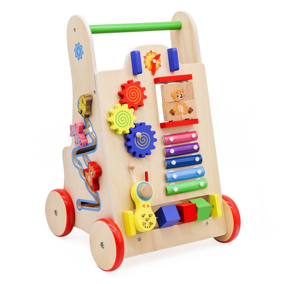 Gameloot  Carrello attività in legno per bambini 