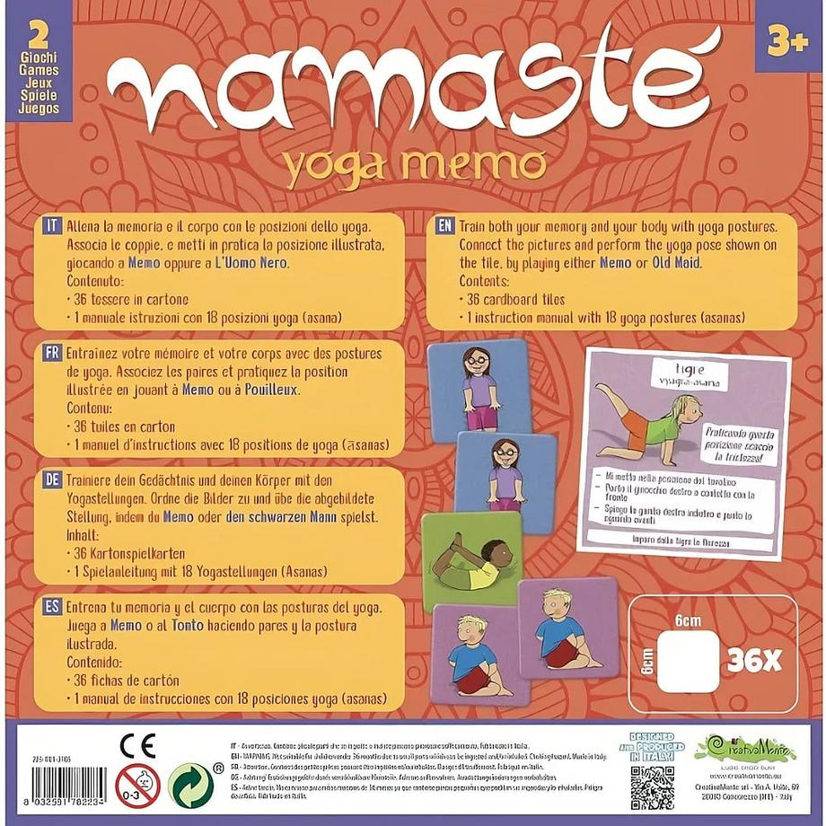Creativamente  Namasté - Yoga Memory (mult) 