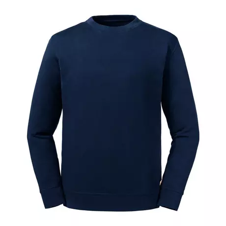 Russell  Unisex Pure Organic Sweatshirt réversible Marine