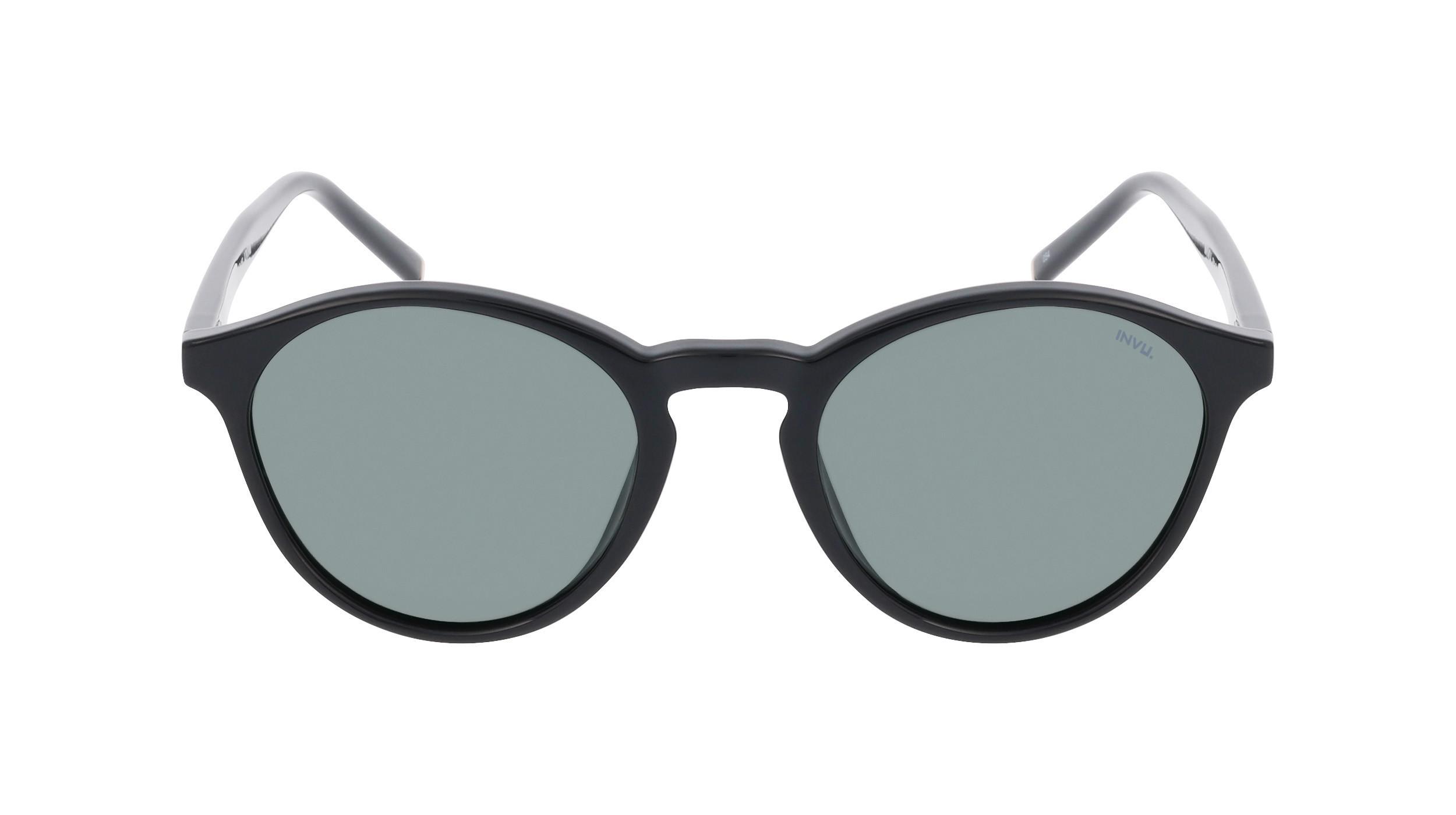 INVU Polarisierte Sonnenbrille Rundes Gestell  