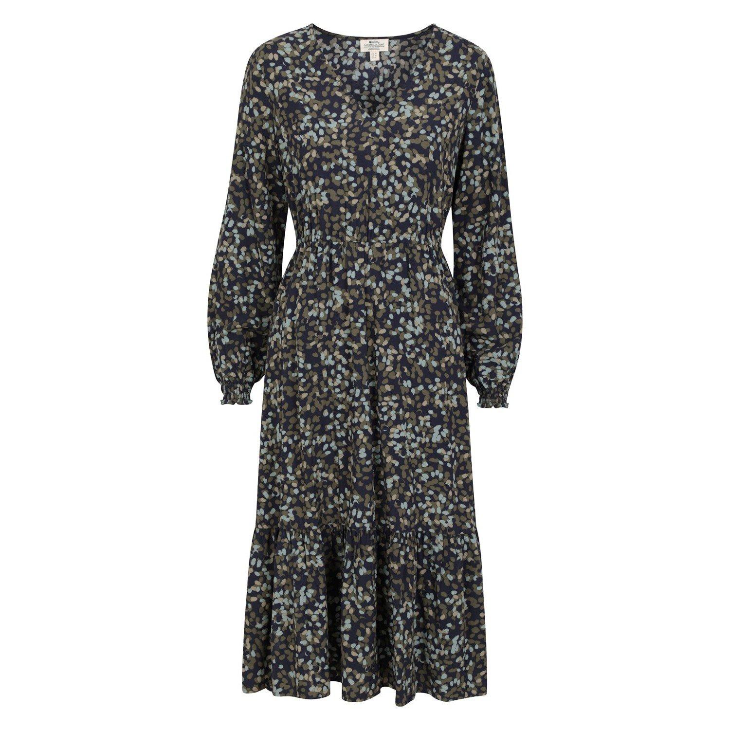 Image of Blossom Midikleid Damen Grün 34