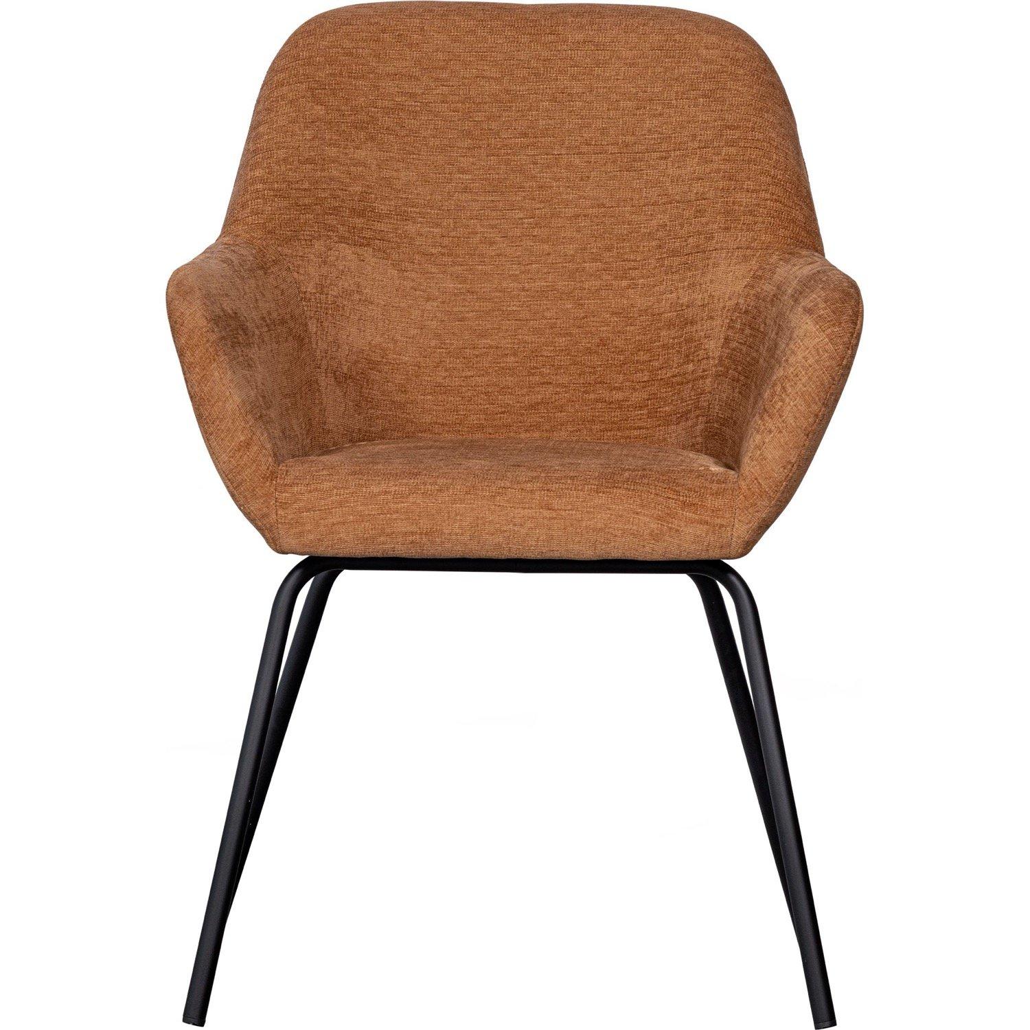 mutoni Fauteuil Vos Chenille cannelle  