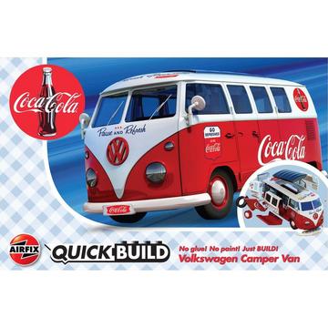 Airfix Coca-Cola VW Camper Van Modellino di autobus Kit di montaggio