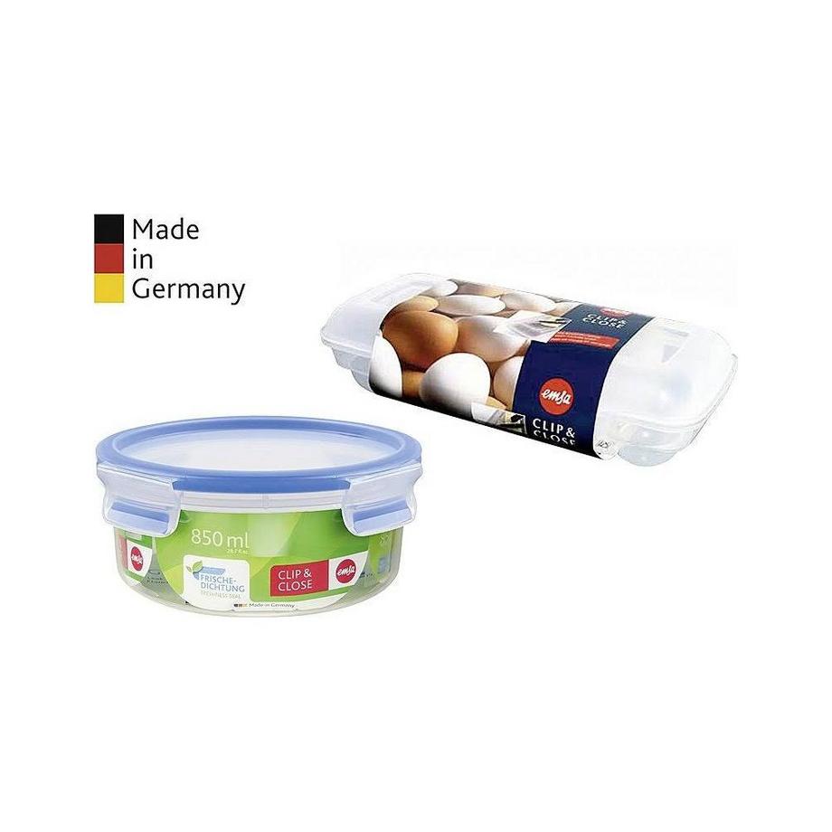 emsa  Dose Clip&amp Close rund 0.85Liter 508552 