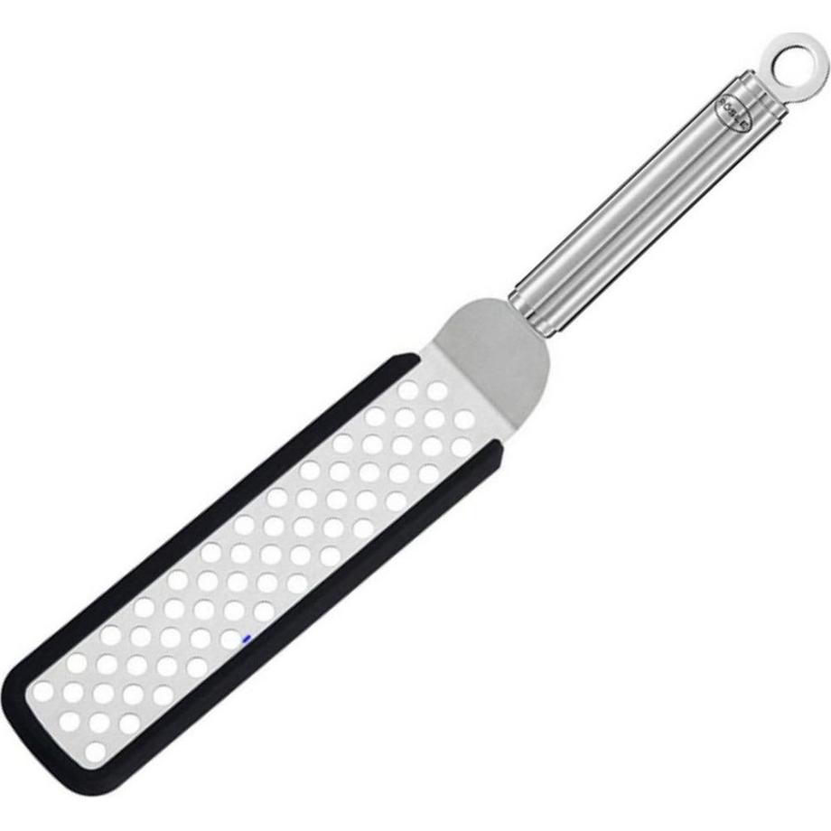 Rösle  Wender flexibel Rundgriff gelocht InoxSilikon 32cm 