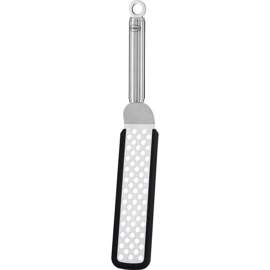 Rösle  Wender flexibel Rundgriff gelocht InoxSilikon 32cm 