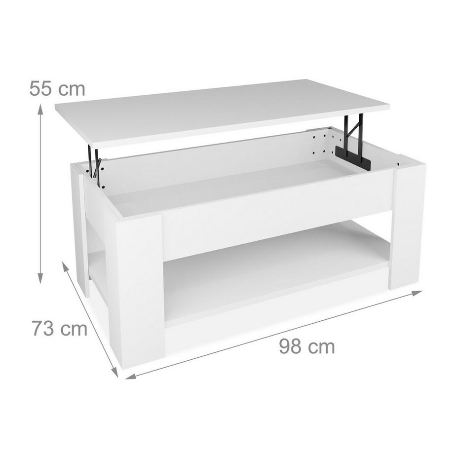 B2X Klappbarer Couchtisch  