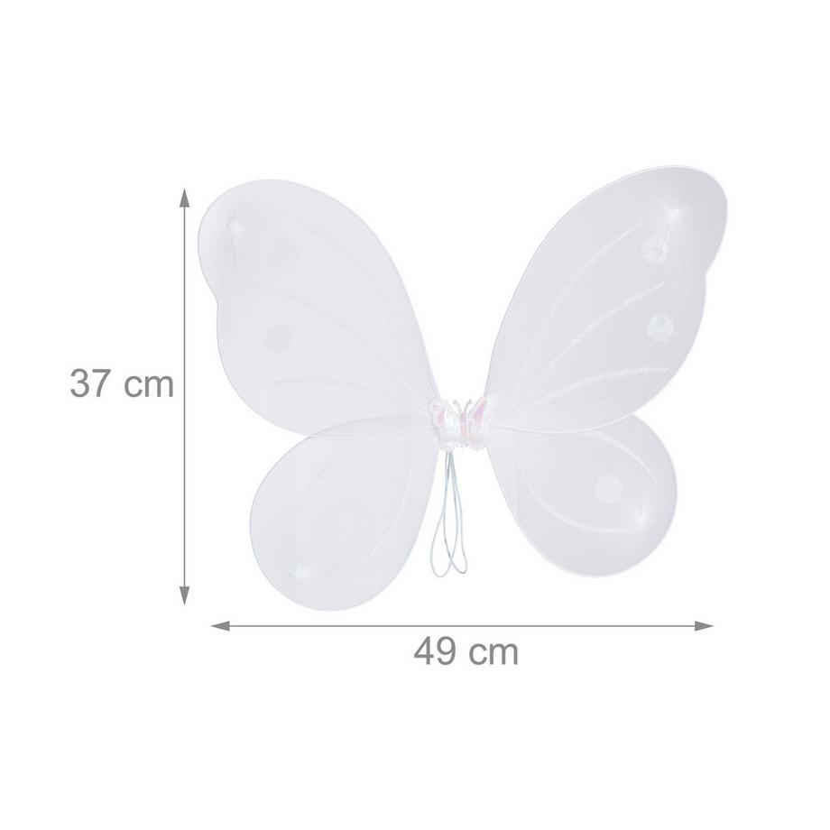 B2X  Ailes de fée avec baguette 