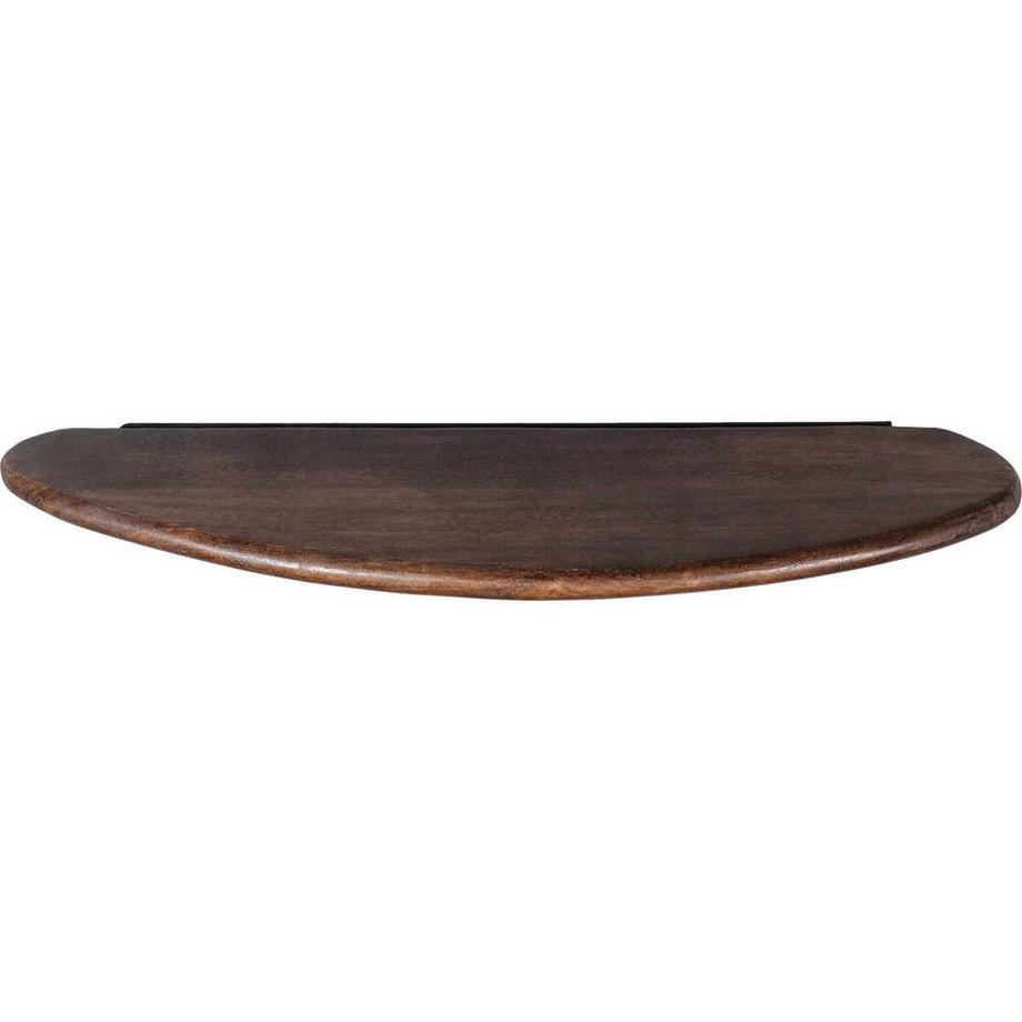 mutoni Étagère murale Layer bois noyer 50 (lot de 2)  