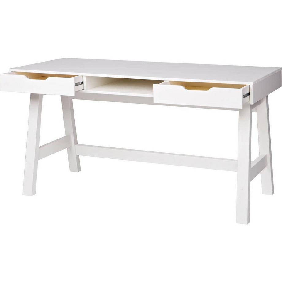 mutoni Schreibtisch Nikki Kiefer Weiss (FSC)  