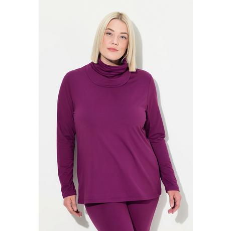 Ulla Popken  Ski-Funktionsshirt, schnelltrocknend, Loop, Langarm 