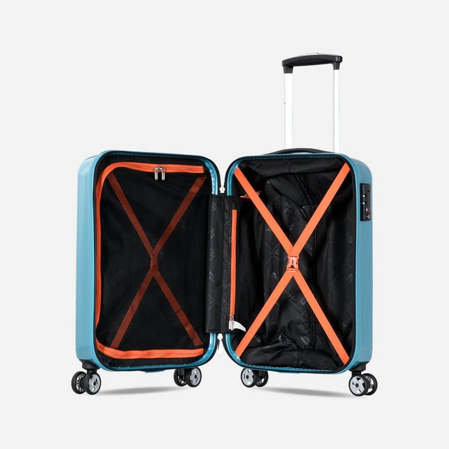 Probeetle by Eminent 55 CM, Voyager IX Handgepäck Koffer 4 Rollen  