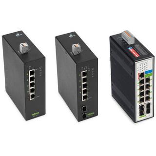 WAGO  Industrial-ECO-Switch, 5 Ports 1000BASE-T, 2 Slots 1000BASE-SX/LX 