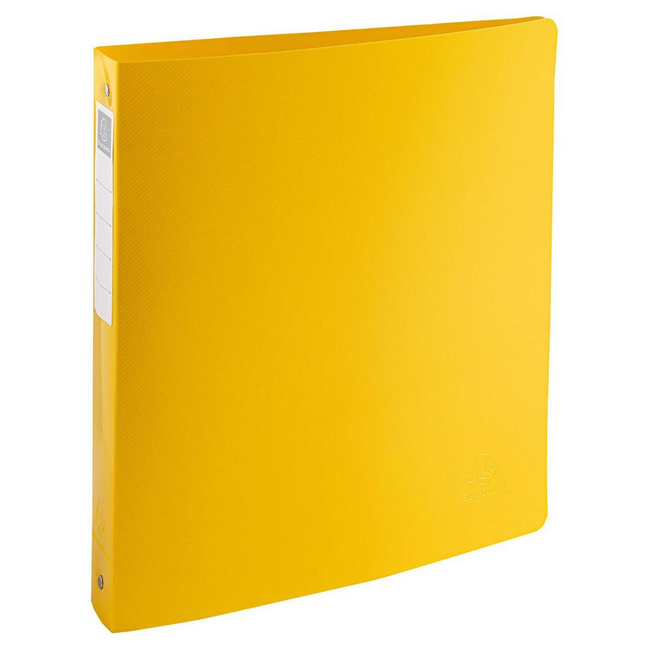 Exacompta Raccoglitore polipropilene riciclato Bee Blue - 4 anelli 30mm - A4 Maxi - x 12  