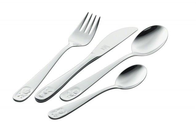 Image of TWIN Kids - Kinderbesteck "Bino", 4-tlg. TWIN Kids - Kinderbesteck "Bino", 4-tlg.