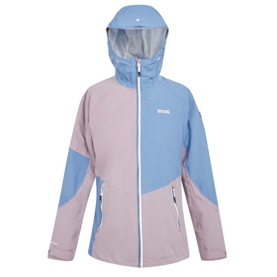 Veste Imperméable À Capuche Motiftyle Contrasté Raddick