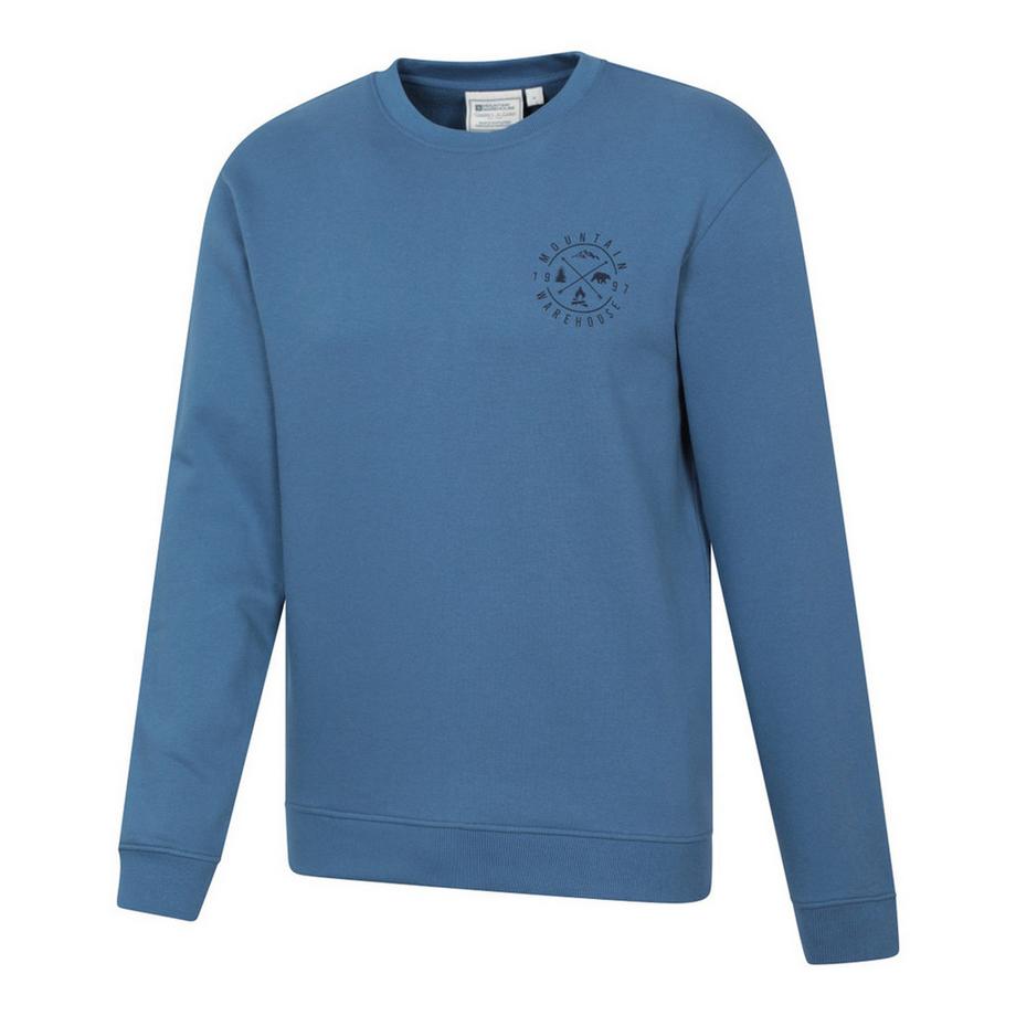 Mountain Warehouse Rundhals-Sweatshirt Berg-Grafikdruck  