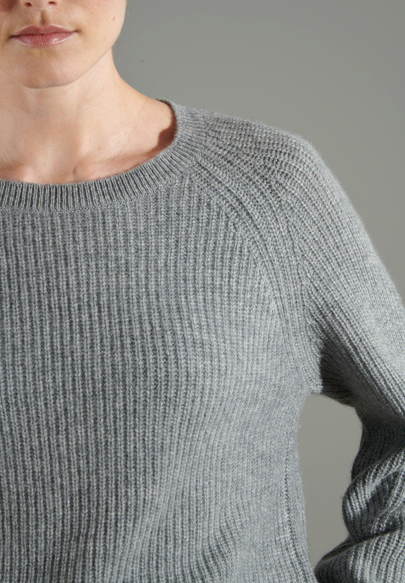 Studio Cashmere8  NAMI 6 Maglia girocollo con maniche raglan a 4 capi - 100% cashmere 