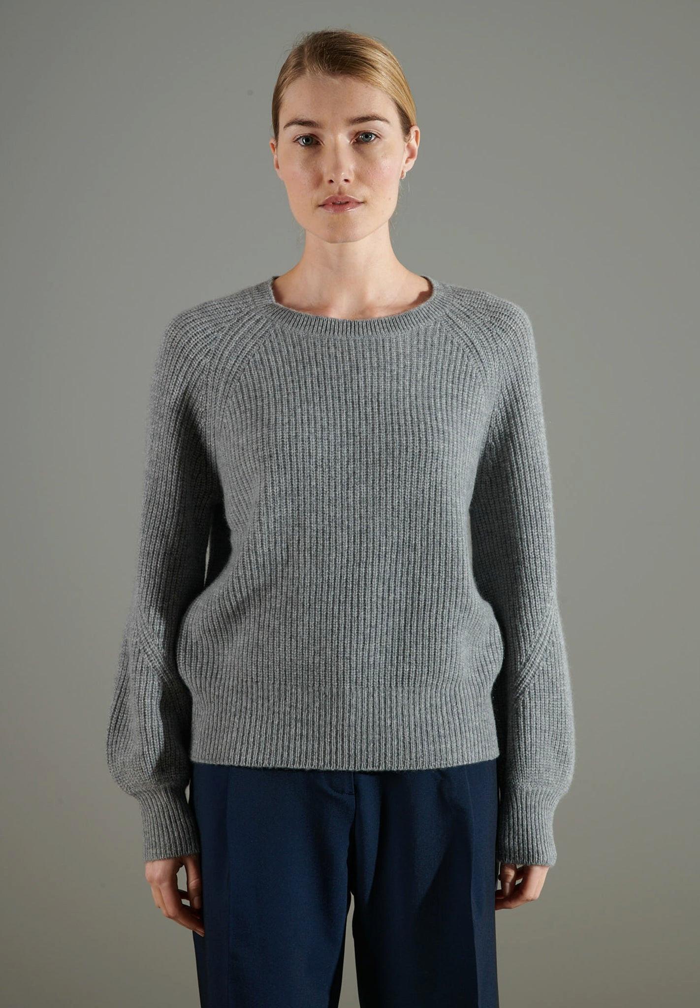 Studio Cashmere8  NAMI 6 Maglia girocollo con maniche raglan a 4 capi - 100% cashmere 