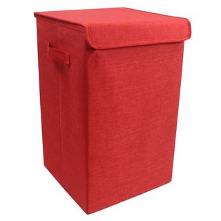 VCM Wäschekorb Stoff Wäschebox Wäschetruhe Wäschesammler Stoffbox Deckel Dreso M  