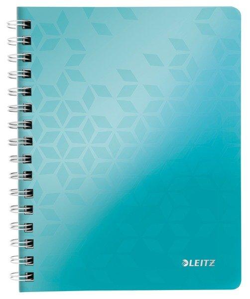 Leitz LEITZ Notizblock WOW PP A5 46410051 eisblau kariert  